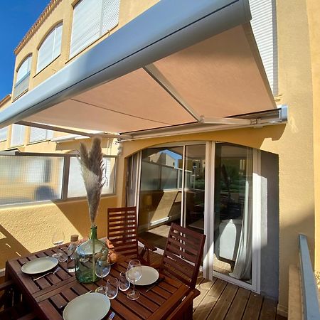 Terrasse Vue Mer 2 Pieces A Leucate Avec Piscine Apartment ห้อง รูปภาพ